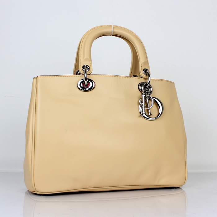 2012 New Arrival Christian Dior Original Leather Handbag - 0902 Apricot